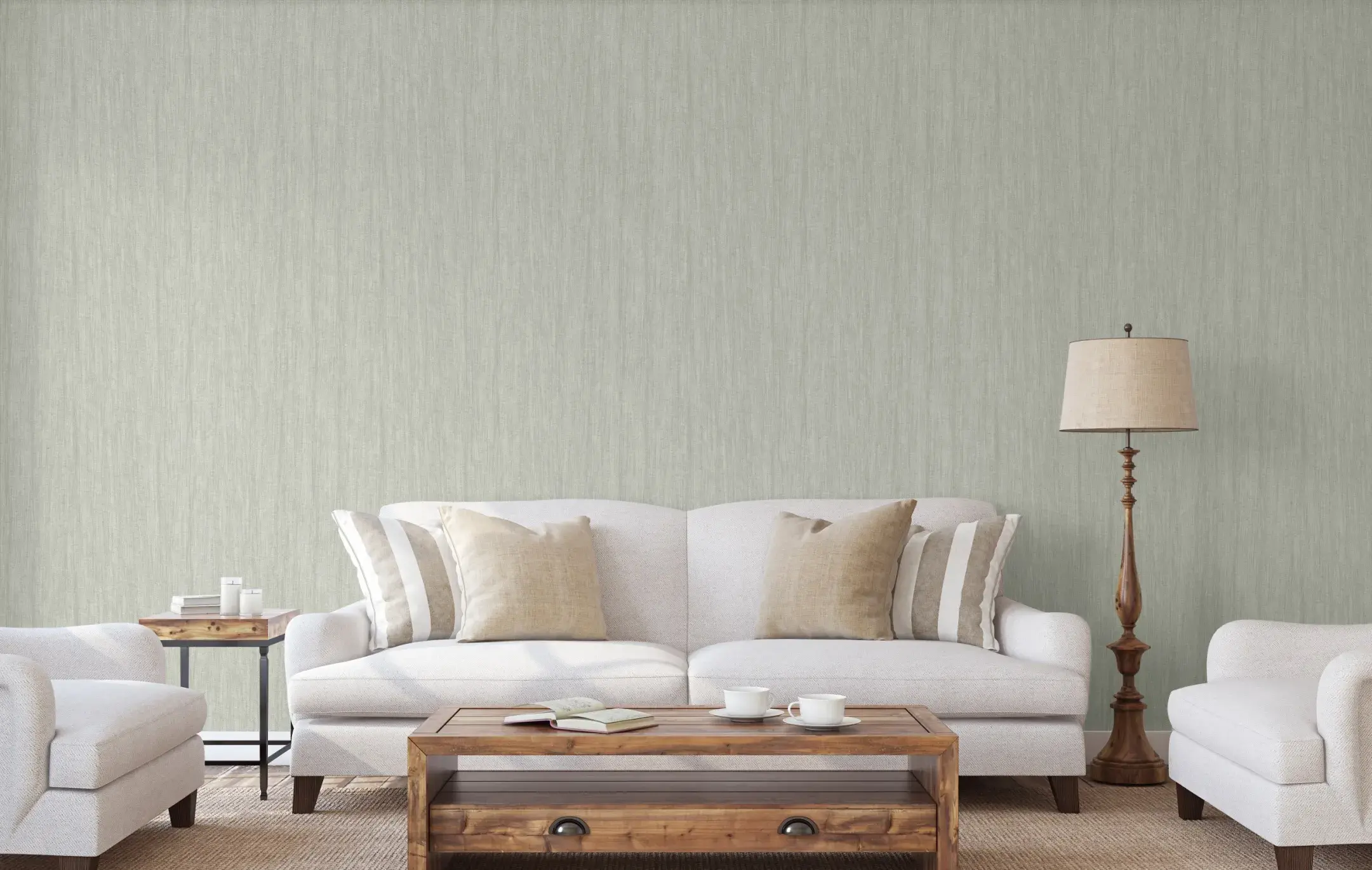 Beige Embossed Wallpaper – 3D Texturing (3700-3)